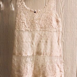 Lace Tank Top!